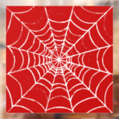 Red Web Raamsticker (Vel 2)