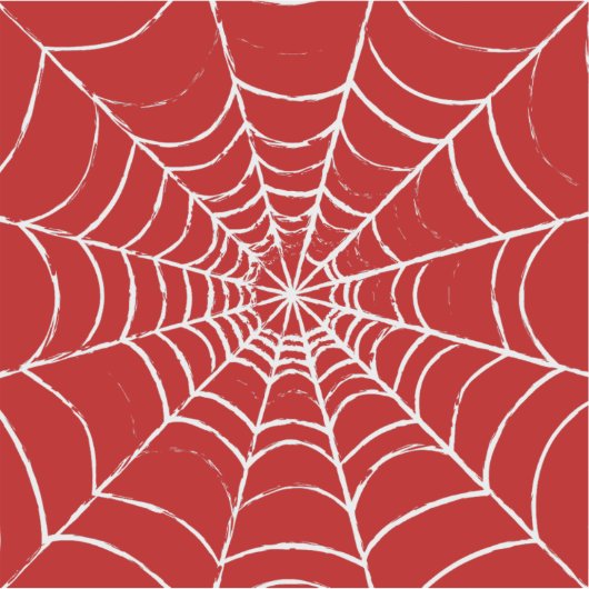 Red Web Sticker (Voorkant)