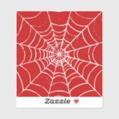 Red Web Sticker (Vel)