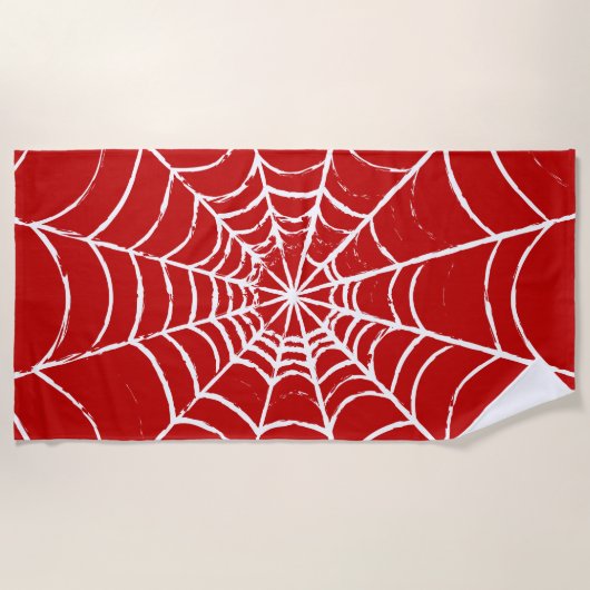 Red Web Strandlaken (Voorkant)