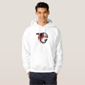 Red Whale Totem Hoodie (Voorkant volledig)