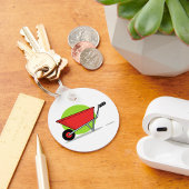 Red Wheelbarrow Sleutelhanger