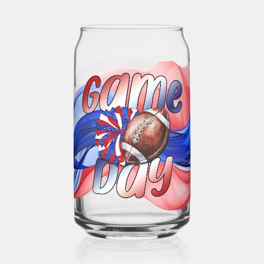 Red, White, and Blue football team colors (Gauche)