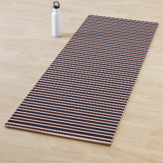 Red, White and Blue Stripes Yogamat
