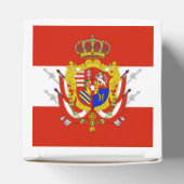 Red White Banner Groothertogdom Toscane Bedankdoosjes (Bovenkant)