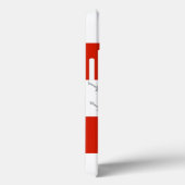 Red White Banner Groothertogdom Toscane Case-Mate iPhone Case (Achterkant / Rechts)