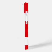 Red White Banner Groothertogdom Toscane Case-Mate iPhone Case (Achterkant / Links)