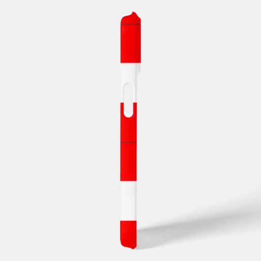 Red White Banner Groothertogdom Toscane Case-Mate iPhone Case (Achterkant / Rechts)