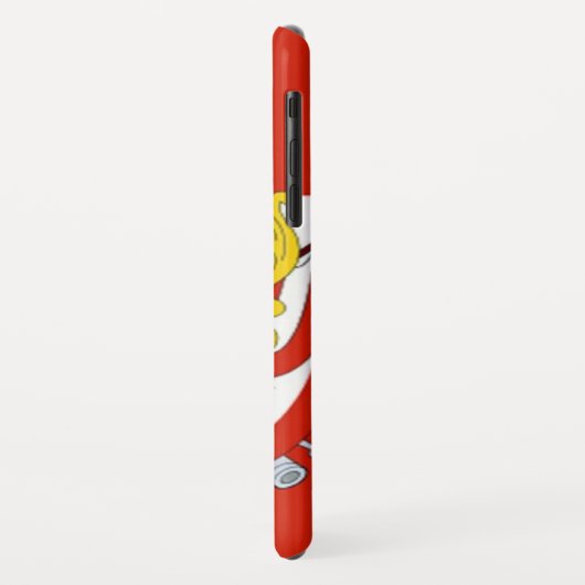 Red White Banner Groothertogdom Toscane Case-Mate iPhone Case (Achterkant/links)