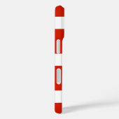 Red White Banner Groothertogdom Toscane Case-Mate iPhone Case (Achterkant / Rechts)