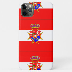 Red White Banner Groothertogdom Toscane iPhone 11 Pro Max Hoesje