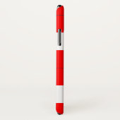 Red White Banner Groothertogdom Toscane Case-Mate iPhone Case (Achterkant / rechts)