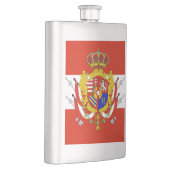 Red White Banner Groothertogdom Toscane Flacon (Rechts)