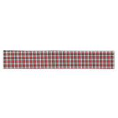 Red White Black Buffalo Check Pset Pattern Lange Tafelloper (Horizontaal)