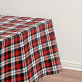 Red White Black Buffalo Check Pset Pattern Tafelkleed (Voorbeeld)