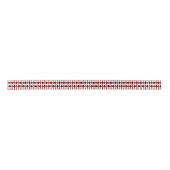 Red White Black Harlequin Diamond Pattern Lint (Voorkant)