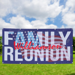 Red White Blue American Family Reunion Spandoek