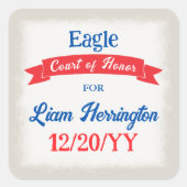 Red White Blue Celebration Sticker (Devant)