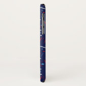 Red White Blue Fireworks-sterren Case-Mate iPhone Case (Achterkant/links)