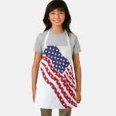 Red White Blue Flag Design Schort (Insitu)