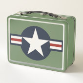 Red White Blue USAAF-insignia Star Bars (Achterkant)