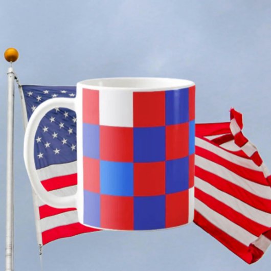 Red, White & Bold – Independence Day Coffee Mug