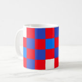 Red, White & Bold – Independence Day Coffee Mug (Devant gauche)