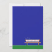 Red White Brew & You Invitation Kaart (Achterkant)