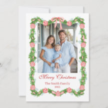 Red & White Chinoiserie Garland Grandmillennial 