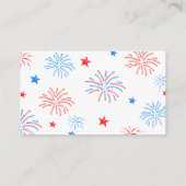 Red White & Due 4 juli Luier Raffle Informatiekaartje (Achterkant)