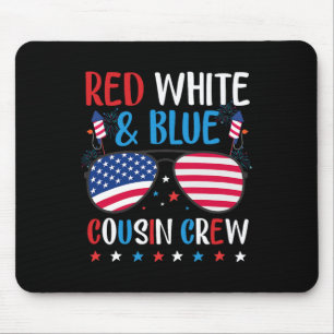 Red White en Blue Cousin Crew 4 juli Muismat