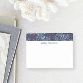 Red White en Blue Fireworks Pattern Post-it® Notes