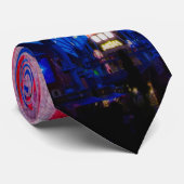 Red White en Blue Las Vegas Stropdas (Opgerold)