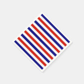 Red White en Blue Napkins Servetten (Hoek)