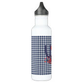 Red White en Blue USA Patriotic Bouquet Waterfles (Links)