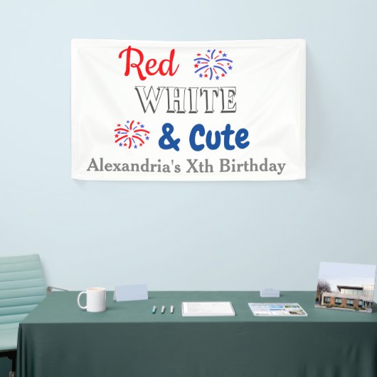 Red White en Cute, 4 juli Spandoek (Beurs)