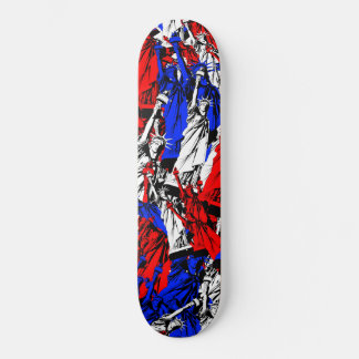 Red White en Liberty Skateboard