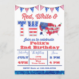 Red White en twee Amerikaanse verjaardagen op 4 ju Kaart