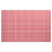 Red White Gingham Pattern Stof (Fat Quarter)