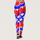 Red White N Blue Leggings (Achterkant)