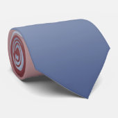 Red White Ombre Stropdas (Opgerold)