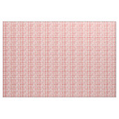 Red White Plaid Stripes  Stof (Fat Quarter)