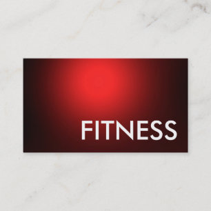 Red White Professional Fitness Visitekaartje