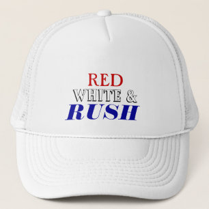 Red White Rush Trucker Pet
