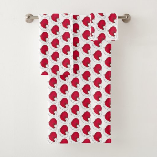 Red White Secret Père Noël Casquette Noël (En situation)