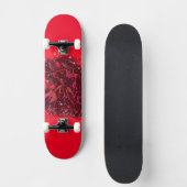 Red Wild Bull course en Starry Night Skateboard (Recto)
