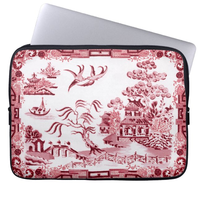  Red Willow Neopreen Laptop Sleeve (Voorkant)