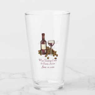 Red Wine Bottle Raisins Verre Dégustation Charité