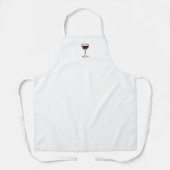 Red Wine Glass Schort (Voorkant)