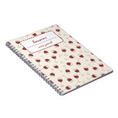 Red Wine Glass Tasting Journal Notitieboek (Rechterzijde)